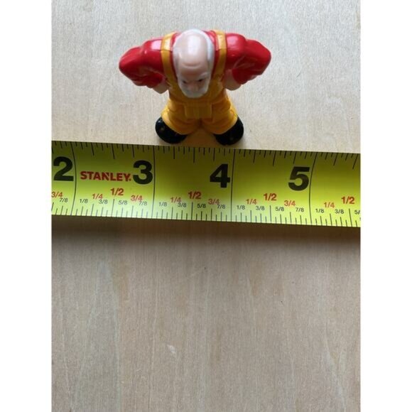 Fisher Price Geotrax Grumpy old Man Worker People Figurine Train Replacement - Picture 6 of 6